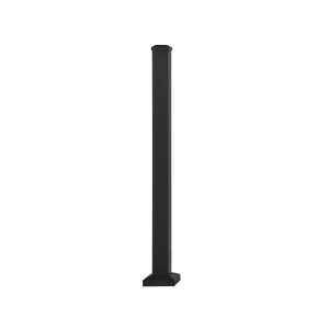 Charcoal Black Trex Select® Post Kit with Cap and Skirt - durable powder-coated aluminum Charcoal Black Trex Select® Post Kit with Cap and Skirt - durable powder-coated aluminum