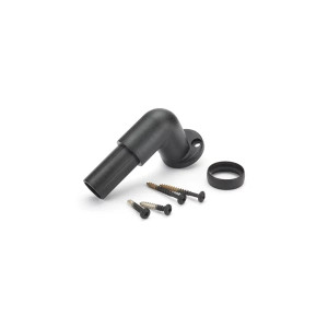 Trex ADA Handrail Aluminum Wall Return 90 Degree - Charcoal White Trex ADA Handrail Aluminum Wall Return 90 Degree - Charcoal White