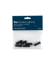 Trex Lighthub Female to Female Adapter - 6 pack Trex Lighthub Female to Female Adapter - 6 pack
