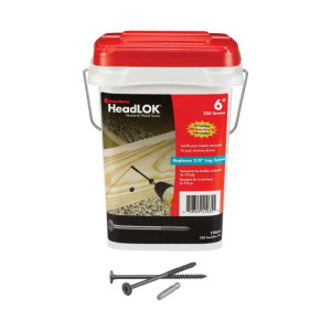 FastenMaster HeadLOK Structural Wood Screws Bucket 250 pieces FastenMaster HeadLOK Structural Wood Screws Bucket 250 pieces