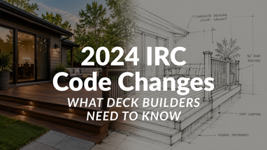Do You Know the 2024 Deck Building Code Updates