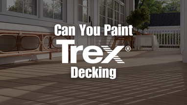 Thinking About Painting Your Trex Deck? Read This First