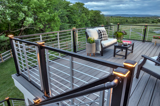 Trex Deck Lighting - Benefits of LED Post Caps Trex Deck Lighting - Benefits of LED Post Caps