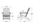 Trex Trex Yacht Club Curveback Adirondack Chair - Dimension Image - TXAD610 Trex Trex Yacht Club Curveback Adirondack Chair - Dimension Image - TXAD610