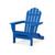 Trex Monterey Bay Folding Adirondack Chair - TXAD5034 - Pacific Blue Trex Monterey Bay Folding Adirondack Chair - TXAD5034 - Pacific Blue