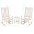 Trex Cape Cod 3-Piece Porch Rocking Chair Set with Cape Cod Round 18" Side Table - TXS713-1 Trex Cape Cod 3-Piece Porch Rocking Chair Set with Cape Cod Round 18" Side Table - TXS713-1
