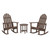 Trex Cape Cod 3-Piece Adirondack Rocker Set - TXS146-1 - Vintage Lantern Trex Cape Cod 3-Piece Adirondack Rocker Set - TXS146-1 - Vintage Lantern