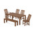 Trex Yacht Club 6-Piece Parsons Dining Set with Bench - TXS2224-1 - Tree House