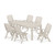 Trex Yacht Club Highback Chair 7-Piece Parsons Dining Set - TXS2219-1 - Sand Castle
