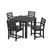 Trex Monterey Bay 5-Piece Parsons Dining Set - TXS2218-1 - Charcoal Black