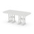 Trex Yacht Club 37" x 72" Dining Table - TXNCT3772 - Classic White Trex Yacht Club 37" x 72" Dining Table - TXNCT3772 - Classic White