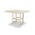 Trex Farmhouse Trestle 59" Bar Table - TXPLB85-T1L1 - Sand Castle