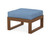 Trex Modular Ottoman - 4600 - Frame in Tree House with cusion in Sky Blue color - 4600-TH-SB-1