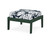 Trex Deep Seating Ottoman - 4410 - Frame in Rainforest Canopy with cusion in Leaf Marine Indigo color - 4410-RC-LMI Trex Deep Seating Ottoman - 4410 - Frame in Rainforest Canopy with cusion in Leaf Marine Indigo color - 4410-RC-LMI