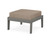 Trex Deep Seating Ottoman - 4410 - Frame in Stepping Stone with cusion in Spiced Burlap color - 4410-SS-SB Trex Deep Seating Ottoman - 4410 - Frame in Stepping Stone with cusion in Spiced Burlap color - 4410-SS-SB