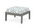 Trex Deep Seating Ottoman - 4410 - Frame in Stepping Stone with cusion in Trellis Glacier Spa color - 4410-SS-TGS Trex Deep Seating Ottoman - 4410 - Frame in Stepping Stone with cusion in Trellis Glacier Spa color - 4410-SS-TGS