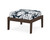 Trex Deep Seating Ottoman - 4410 - Frame in Vintage Lantern with cusion in Leaf Marine Indigo color - 4410-VL-LMI Trex Deep Seating Ottoman - 4410 - Frame in Vintage Lantern with cusion in Leaf Marine Indigo color - 4410-VL-LMI