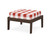 Trex Deep Seating Ottoman - 4410 - Frame in Vintage Lantern with cusion in Buffalo Plaid Crimson color - 4410-VL-BPC Trex Deep Seating Ottoman - 4410 - Frame in Vintage Lantern with cusion in Buffalo Plaid Crimson color - 4410-VL-BPC
