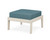 Trex Deep Seating Ottoman - 4410 - Frame in Sand Castle with cusion in Ocean Teal color - 4410-SC-OT Trex Deep Seating Ottoman - 4410 - Frame in Sand Castle with cusion in Ocean Teal color - 4410-SC-OT