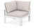 Trex Modular Corner Chair - 4604 - Frame in Classic White with cusion in Dune Burlap color - 4604-CW-DB Trex Modular Corner Chair - 4604 - Frame in Classic White with cusion in Dune Burlap color - 4604-CW-DB