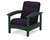 Trex Rockport Club Chair - TXC23 - Frame in Rainforest Canopy with cusion in Navy Linen color - TXC23-RC-NL-1 Trex Rockport Club Chair - TXC23 - Frame in Rainforest Canopy with cusion in Navy Linen color - TXC23-RC-NL-1