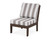 Trex Yacht Club Modular Armless Chair - TX4511C - Frame in Vintage Lantern with cusion in Cabana Stripe Grey Mist color - TX4511C-VL-CSGM Trex Yacht Club Modular Armless Chair - TX4511C - Frame in Vintage Lantern with cusion in Cabana Stripe Grey Mist color - TX4511C-VL-CSGM