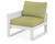 Trex Eastport Modular Left Arm Chair - TX4621LAF - Frame in Classic White with cusion in Chartreuse Boucle color - TX4621LAF-CW-CB Trex Eastport Modular Left Arm Chair - TX4621LAF - Frame in Classic White with cusion in Chartreuse Boucle color - TX4621LAF-CW-CB