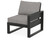 Trex Eastport Modular Right Arm Chair - TX4621RAF - Frame in Charcoal Black with cusion in Grey Mist color - TX4621RAF-CB-GM Trex Eastport Modular Right Arm Chair - TX4621RAF - Frame in Charcoal Black with cusion in Grey Mist color - TX4621RAF-CB-GM