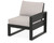 Trex Eastport Modular Right Arm Chair - TX4621RAF - Frame in Charcoal Black with cusion in Dune Burlap color - TX4621RAF-CB-DB Trex Eastport Modular Right Arm Chair - TX4621RAF - Frame in Charcoal Black with cusion in Dune Burlap color - TX4621RAF-CB-DB