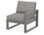 Trex Eastport Modular Right Arm Chair - TX4621RAF - Frame in Stepping Stone with cusion in Grey Mist color - TX4621RAF-SS-GM Trex Eastport Modular Right Arm Chair - TX4621RAF - Frame in Stepping Stone with cusion in Grey Mist color - TX4621RAF-SS-GM