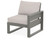 Trex Eastport Modular Right Arm Chair - TX4621RAF - Frame in Stepping Stone with cusion in Dune Burlap color - TX4621RAF-SS-DB Trex Eastport Modular Right Arm Chair - TX4621RAF - Frame in Stepping Stone with cusion in Dune Burlap color - TX4621RAF-SS-DB
