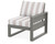 Trex Eastport Modular Right Arm Chair - TX4621RAF - Frame in Stepping Stone with cusion in Cabana Stripe Dune Burlap color - TX4621RAF-SS-CSDB Trex Eastport Modular Right Arm Chair - TX4621RAF - Frame in Stepping Stone with cusion in Cabana Stripe Dune Burlap color - TX4621RAF-SS-CSDB