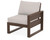 Trex Eastport Modular Right Arm Chair - TX4621RAF - Frame in Vintage Lantern with cusion in Dune Burlap color - TX4621RAF-VL-DB Trex Eastport Modular Right Arm Chair - TX4621RAF - Frame in Vintage Lantern with cusion in Dune Burlap color - TX4621RAF-VL-DB