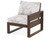 Trex Eastport Modular Right Arm Chair - TX4621RAF - Frame in Vintage Lantern with cusion in Leaf Dune Burlap color - TX4621RAF-VL-LDB Trex Eastport Modular Right Arm Chair - TX4621RAF - Frame in Vintage Lantern with cusion in Leaf Dune Burlap color - TX4621RAF-VL-LDB