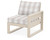 Trex Eastport Modular Right Arm Chair - TX4621RAF - Frame in Sand Castle with cusion in Buffalo Plaid Dune Burlap color - TX4621RAF-SC-BPDB Trex Eastport Modular Right Arm Chair - TX4621RAF - Frame in Sand Castle with cusion in Buffalo Plaid Dune Burlap color - TX4621RAF-SC-BPDB