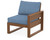 Trex Eastport Modular Right Arm Chair - TX4621RAF - Frame in Tree House with cusion in Sky Blue color - TX4621RAF-TH-SB-1 Trex Eastport Modular Right Arm Chair - TX4621RAF - Frame in Tree House with cusion in Sky Blue color - TX4621RAF-TH-SB-1