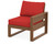 Trex Eastport Modular Right Arm Chair - TX4621RAF - Frame in Tree House with cusion in Crimson Linen color - TX4621RAF-TH-CL Trex Eastport Modular Right Arm Chair - TX4621RAF - Frame in Tree House with cusion in Crimson Linen color - TX4621RAF-TH-CL