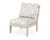 Trex Yacht Club Modular Right Arm Chair - TX4511RAF - Frame in Sand Castle with cusion in Trellis Dune Burlap color - TX4511RAF-SC-TDB Trex Yacht Club Modular Right Arm Chair - TX4511RAF - Frame in Sand Castle with cusion in Trellis Dune Burlap color - TX4511RAF-SC-TDB