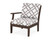 Trex Yacht Club Modular Left Arm Chair - TX4511LAF - Frame in Vintage Lantern with cusion in Trellis Grey Mist color - TX4511LAF-VL-TGM Trex Yacht Club Modular Left Arm Chair - TX4511LAF - Frame in Vintage Lantern with cusion in Trellis Grey Mist color - TX4511LAF-VL-TGM