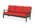 Trex Yacht Club Deep Seating Sofa - TX4513 - Frame in Rainforest Canopy with cusion in Crimson Linen color - TX4513-RC-CL Trex Yacht Club Deep Seating Sofa - TX4513 - Frame in Rainforest Canopy with cusion in Crimson Linen color - TX4513-RC-CL