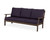 Trex Yacht Club Deep Seating Sofa - TX4513 - Frame in Vintage Lantern with cusion in Navy Linen color - TX4513-VL-NL-1 Trex Yacht Club Deep Seating Sofa - TX4513 - Frame in Vintage Lantern with cusion in Navy Linen color - TX4513-VL-NL-1