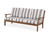 Trex Yacht Club Deep Seating Sofa - TX4513 - Frame in Tree House with cusion in Cabana Stripe Grey Mist color - TX4513-TH-CSGM Trex Yacht Club Deep Seating Sofa - TX4513 - Frame in Tree House with cusion in Cabana Stripe Grey Mist color - TX4513-TH-CSGM