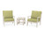 Trex Yacht Club 3-Piece Deep Seating Set - TXS478-2 - Frame in Sand Castle with cusion in Chartreuse Boucle color - TXS478-2-SC-CB Trex Yacht Club 3-Piece Deep Seating Set - TXS478-2 - Frame in Sand Castle with cusion in Chartreuse Boucle color - TXS478-2-SC-CB