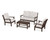 Trex Yacht Club 4-Piece Deep Seating Chair Set - TXS480-2 - Frame in Vintage Lantern with cusion in Trellis Dune Burlap color - TXS480-2-VL-TDB Trex Yacht Club 4-Piece Deep Seating Chair Set - TXS480-2 - Frame in Vintage Lantern with cusion in Trellis Dune Burlap color - TXS480-2-VL-TDB