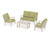 Trex Yacht Club 4-Piece Deep Seating Chair Set - TXS480-2 - Frame in Sand Castle with cusion in Chartreuse Boucle color - TXS480-2-SC-CB Trex Yacht Club 4-Piece Deep Seating Chair Set - TXS480-2 - Frame in Sand Castle with cusion in Chartreuse Boucle color - TXS480-2-SC-CB