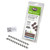 Trex Pebble Grey Decking Plugs pack with installation QR code and collated strips. Trex Pebble Grey Decking Plugs pack with installation QR code and collated strips.