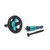 Trex Enhance Plug System components - teal counterbore, depth setter, and plug screw Trex Enhance Plug System components - teal counterbore, depth setter, and plug screw