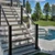 Extend Trex Signature X-Series Cable Railing down your stairs with complete 6-foot stair rail kits