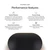 Promotional graphic highlighting performance features of an Oval Riser Light. The layout presents four key benefits: weather-resistant construction, premium design, streamlined installation, and peace of mind. Text mentions a 24V system for consistent outdoor deck lighting and a 5-year limited warranty. Minimal icons and a close-up of the oval light fixture emphasize durability and modern style.
