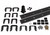Trex Transcend Accessory Infill Kit - Charcoal Black 8 ft Round Balusters for Stair Railing